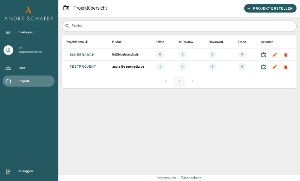 Textfreigabe-Tool — Projektübersicht